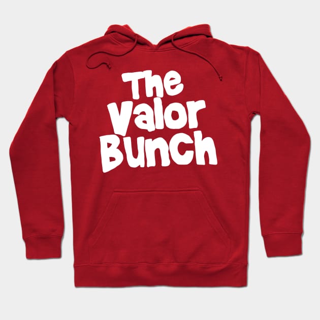 The Valor Bunch - White Hoodie by Valor